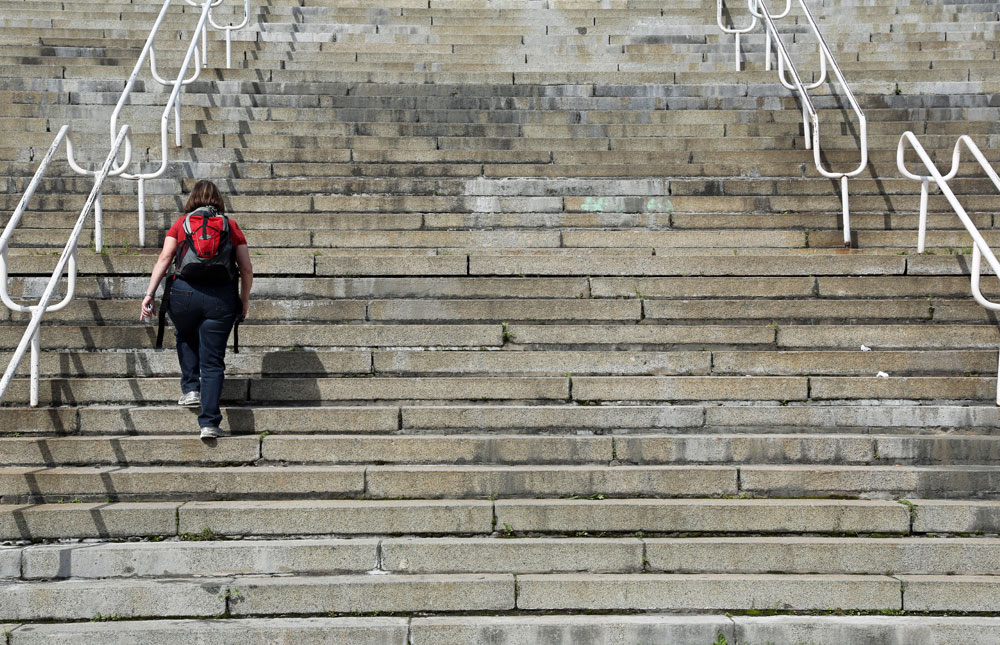 Beneficios de subir escaleras